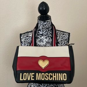 Love MOSCHINO Large Tote handbag - beautiful almost new!